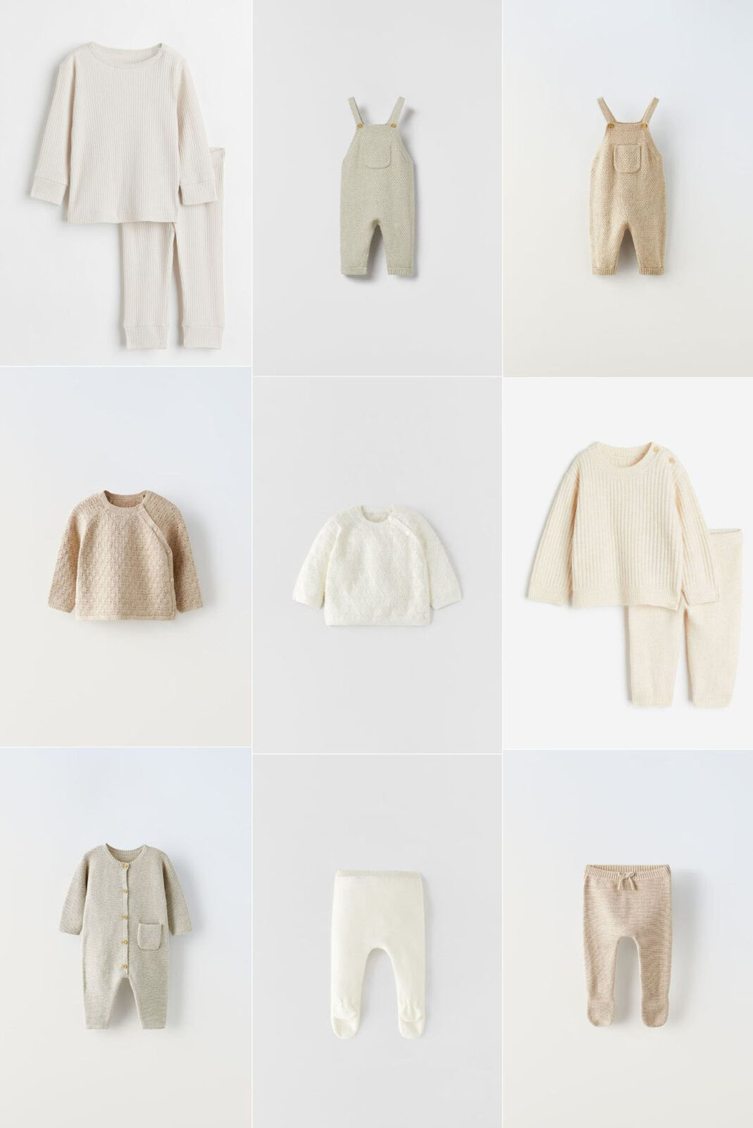 Simple options when discussing what to wear for family photos including ivory, muted colors, and tans to create a timeless look.